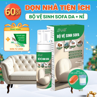  Bộ vệ sinh sofa nội thất ô tô phòng khách vệ sinh sô pha da nỉ các loại kèm khăn lau sofa ô tô và bàn chải 