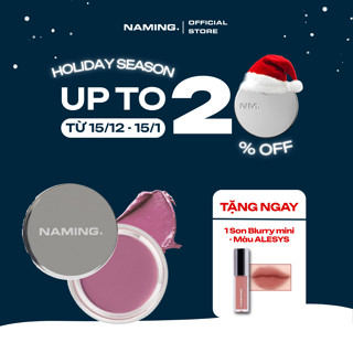   TẶNG SON MINI  Má hồng kem ẩm mượt NAMING Softy Cream Blush 4.5g 