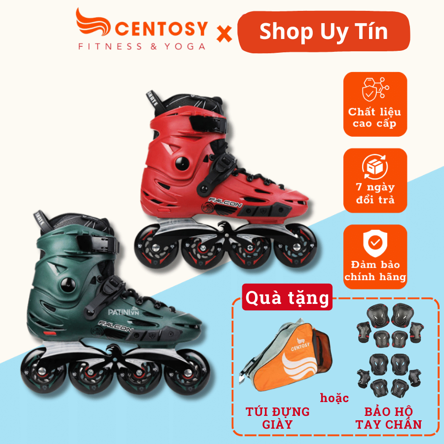 Giày Patin Người Lớn Cao Cấp [ CENTOSY ] Flying Eagle F6S - Form Chắc Chắn, Bánh Chất Lượng
