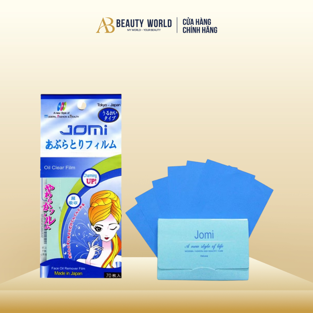 Phim Thấm Dầu Jomi 70 Tờ | AB BEAUTY WORLD