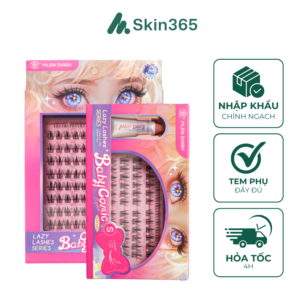Mi Giả Mlen Diary Baby Comic S Eyelashes