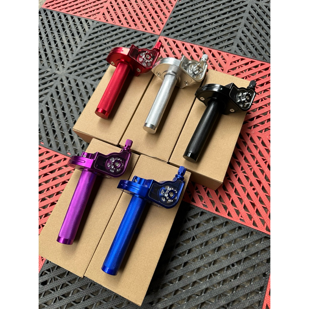 Cùm Ga Tăng Tốc Thailandd ,CNC Có Vân 3D Sử Dụng Được Cho Các Dòng Xe Máy Phụ Kiện Phụ Tùng