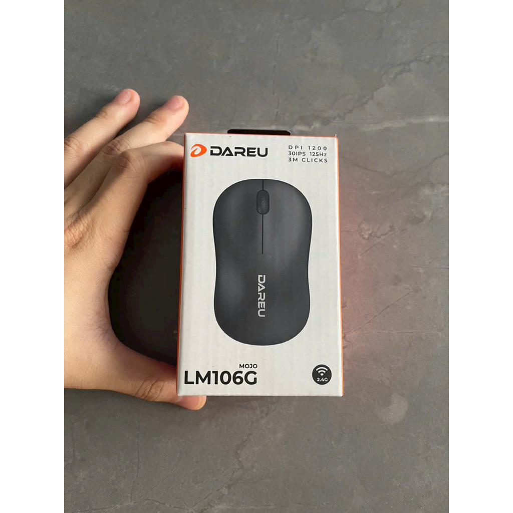 🥰Chuột DareU LM106G Đen Bluetooth
