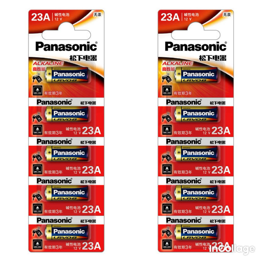 COMBO 2 VỈ PIN PANASONIC 23A / 27A 12V