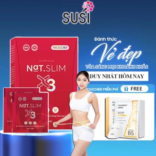  Giảm cân cấp tốc Nat Slim chính hãng an toàn Vicicorp  Natslim & Nat.slim x3  