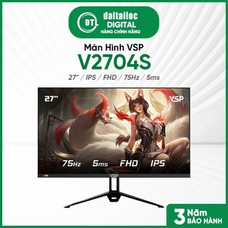  Màn Hình VSP V2704S  27" IPS FullHd 75Hz 6.5ms | Chính Hãng | Bảo hành 36 tháng 