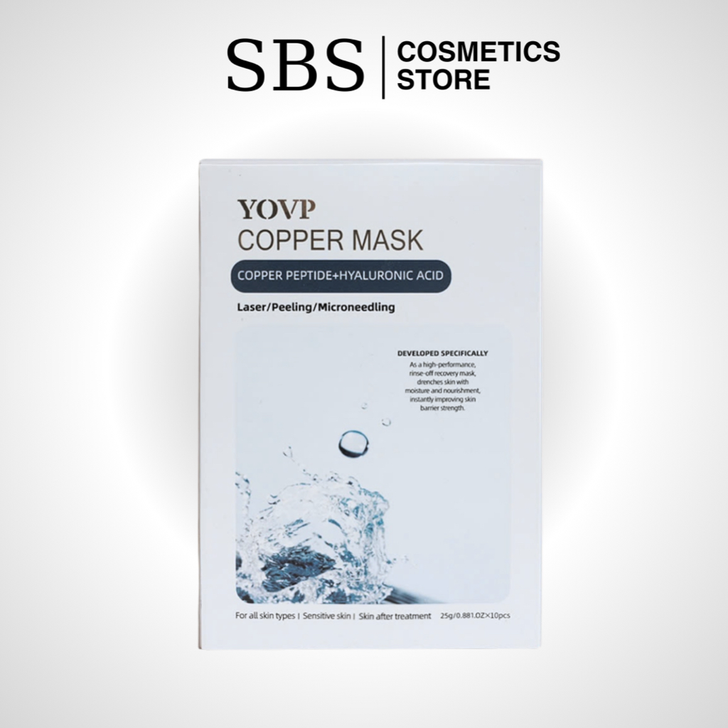 Mặt Nạ Cấp Ẩm, Làm Dịu Và Phục Hồi Da Yovp Copper Mask