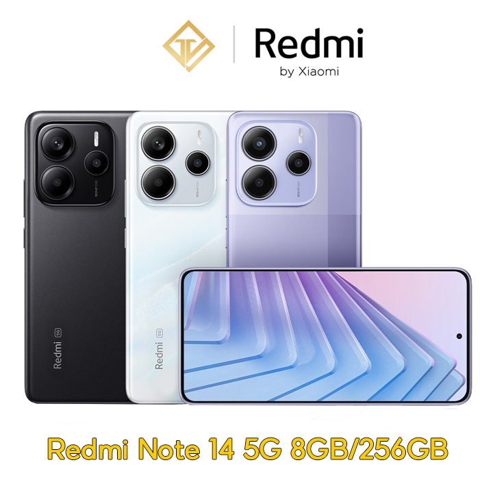Điện thoại Xiaomi Redmi Note 14 5G 8GB/256GB ,CPU Mediatek Dimensity 7025 Ultra , Màn hình amoled 6.