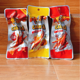 10 chân gà Chef biggy 30g vị ong, vị cay và vị BBQ thơm ngon đậm đà