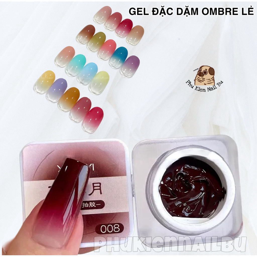Gel Dặm Ombre , Gel Vẽ Ombre Siêu Đặc