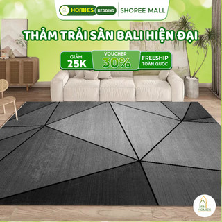  Thảm Trải Sàn Bali Phong Cách Hiện Đại HOMIES Bedding & Décor Thảm Trang Trí Phòng Khách - Đủ Kích Thước 