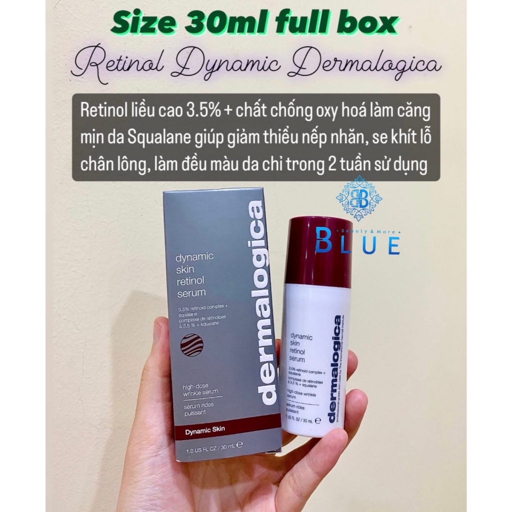 Tinh chất trẻ hóa da và chống lão hóa Dermalogica Dynamic Skin Retinol Serum
