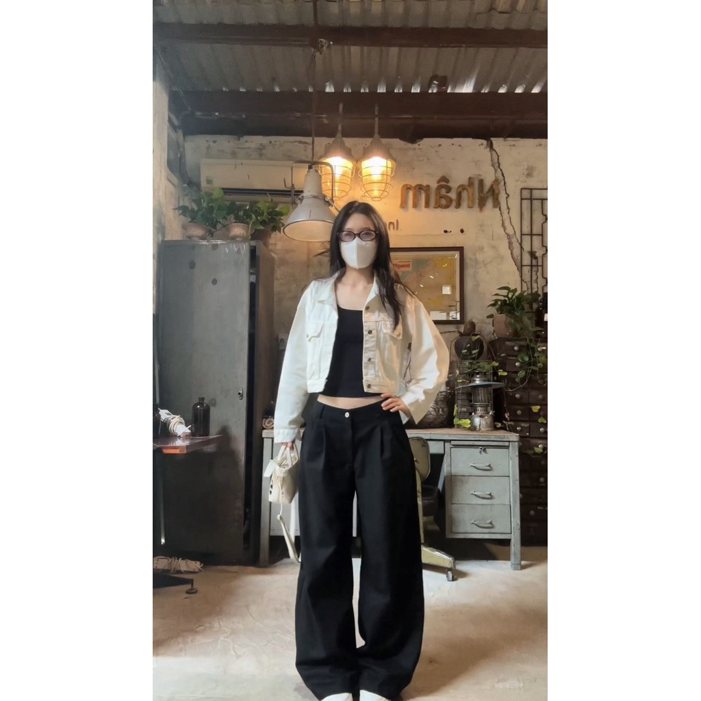 [PASS] Quần kaki STRAIGHT ống đứng Migcool form xinh