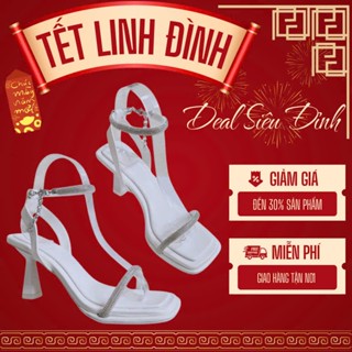  LOVIIECORNER GIÀY CAO GÓT SANDAL NỮ - CAO GÓT ĐI TIỆC QUAI ĐÍNH ĐÁ THỜI TRANG 9 PHÂN HIỆN ĐẠI G230421 - G230616 