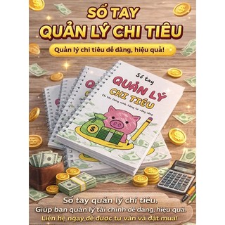 sổ tay quản lý chi tiêu A5/A6 120 trang -ghi chép thu chi hằng ngày