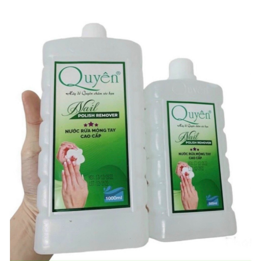 Nước rửa móng(Axeton) Quyên 500ml