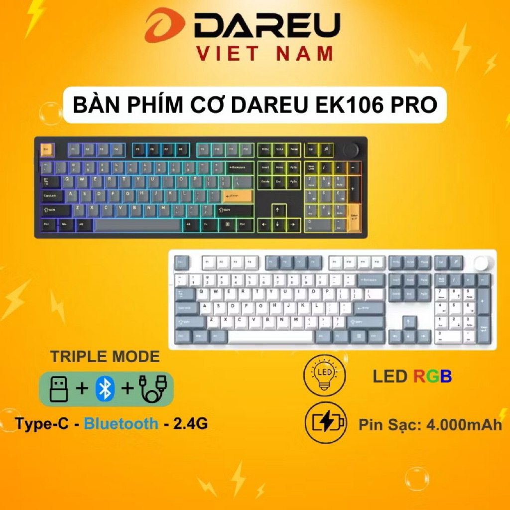 bàn phim dareu ek106 pro ( like new )