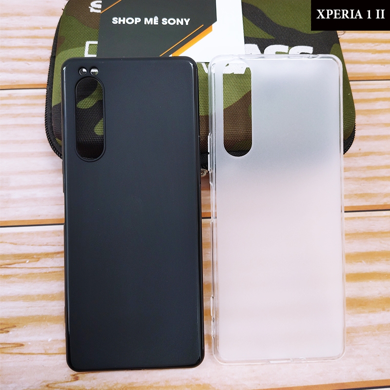Ốp lưng mỏng nhám Sony Xperia 1 Mark II chống vân tay (Sony 1 Mark 2)