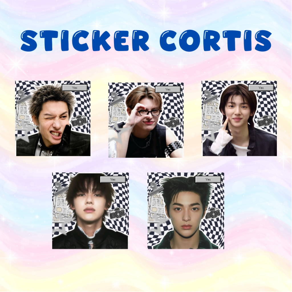 STICKER NIÊM PHONG CORTIS - có in theo yêu cầu - bubulee
