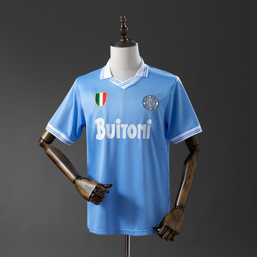 Áo Bóng Đá - Retro Napoli - Năm 1986/1987 - Sân Nhà
