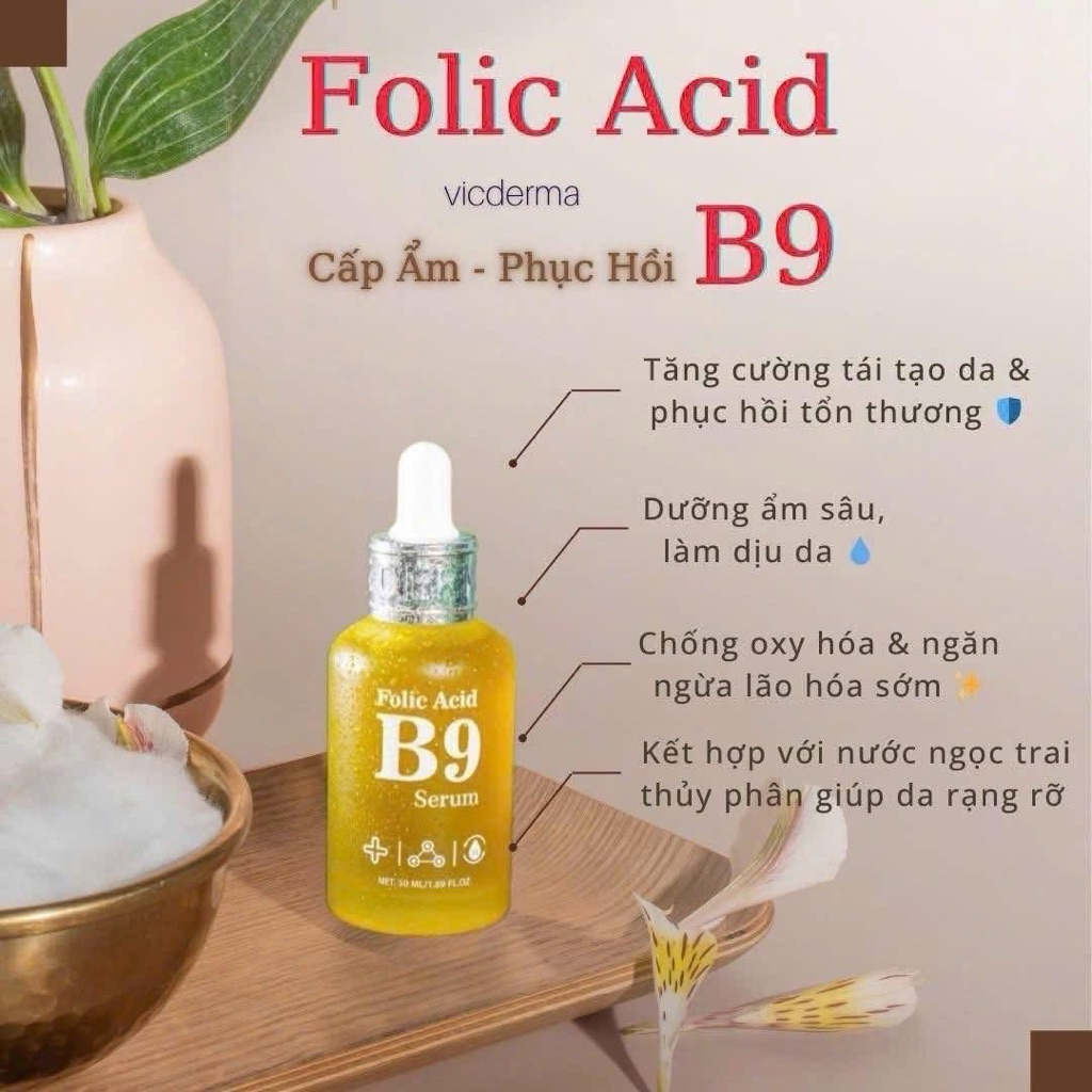 B9 Vic Derma+ Giảm kích ứng, cấp ẩm