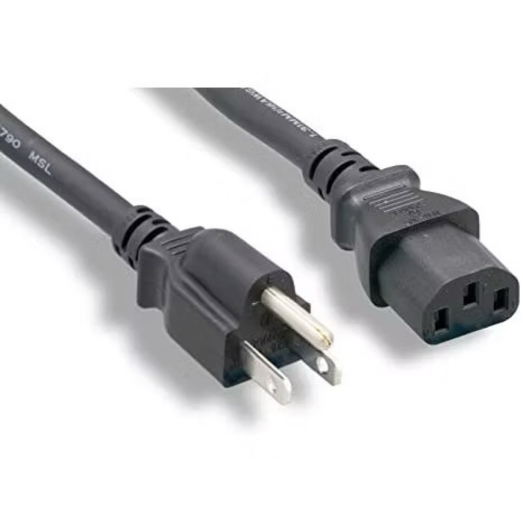 Dây nguồn 3 chấu dài 1.5m chuẩn mỹ  đồng nguyên chất