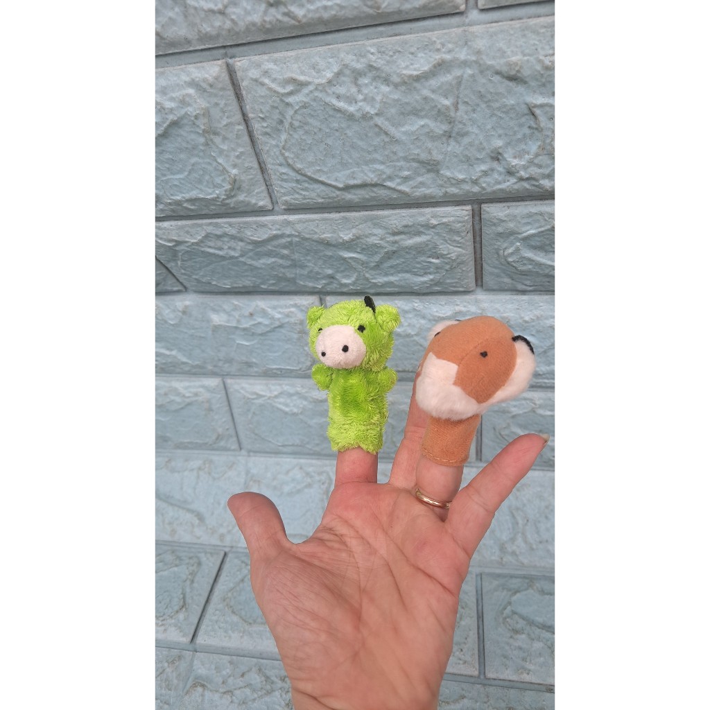 Combo 2 con rối ngón tay