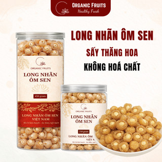 Long Nhãn ôm Sen Hưng Yên Loại Thượng Hạng Long Nhãn Dẻo Thơm, hạt Sen Giòn Bùi Pha Trà Dưỡng Sinh – Organic Fruits