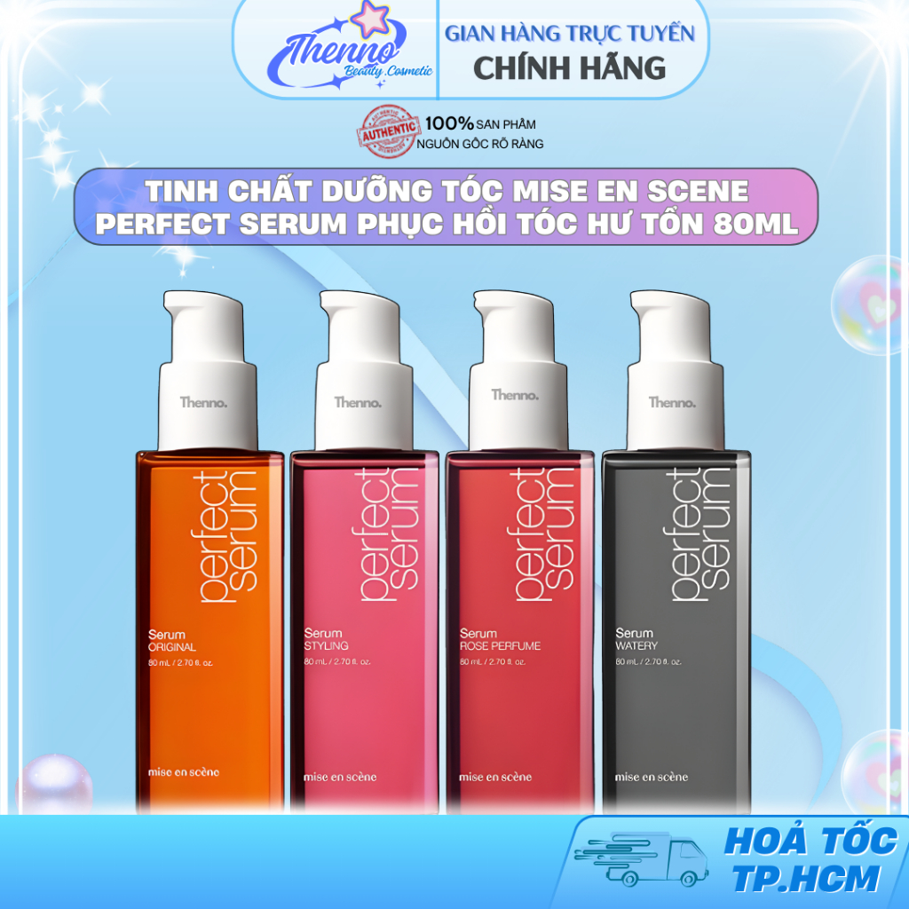 Tinh Chất Dưỡng Tóc Mise En Scene Perfect Serum Phục Hồi Tóc Hư Tổn 80ml Hàn Quốc