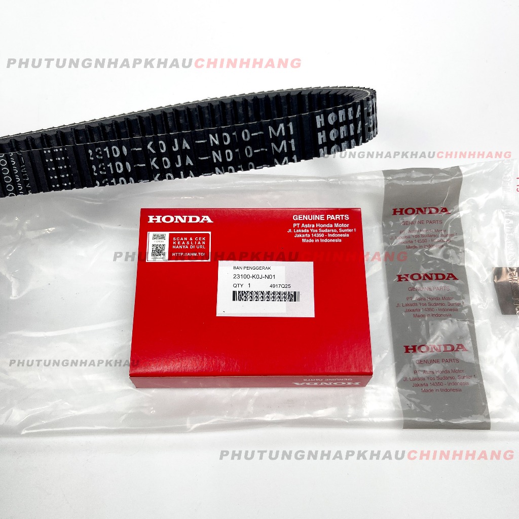 Dây curoa Vision 2021 2022 2023 2024 2025 2026 chính hãng, Dây đai truyền Vision K2C - 23100K0JN01