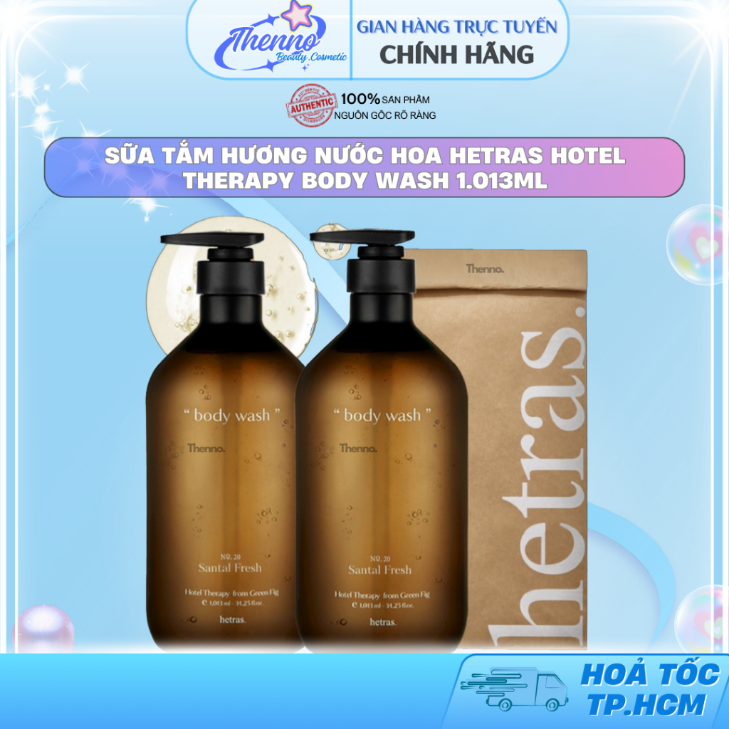 Sữa Tắm Hương Nước Hoa Hetras Hotel Therapy Body Wash 1.013ml