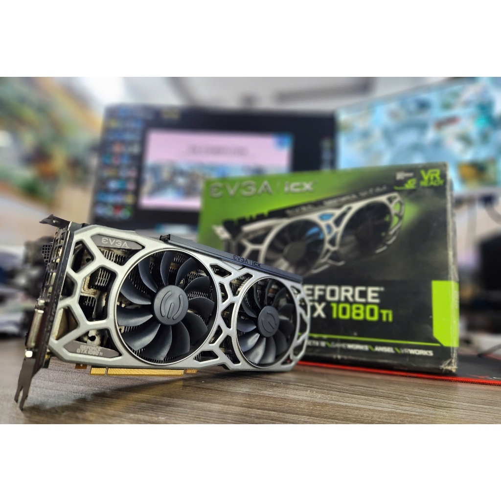 VGA EVGA Geforce GTX 1080Ti SC2 Gaming 11GB iCX Full Box