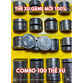  thẻ Xu máy game 24mm    100 xu   – Xu Máy Game – Xu Hình Đại Bàng – Thẻ Xu Arcade 
