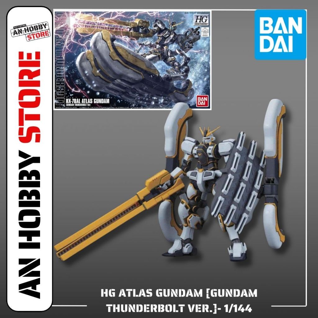 [HÀNG CÓ SẴN] BANDAI Mô hình lắp ráp HG 1/144 ATLAS GUNDAM [GUNDAM THUDERBOLT Ver.]