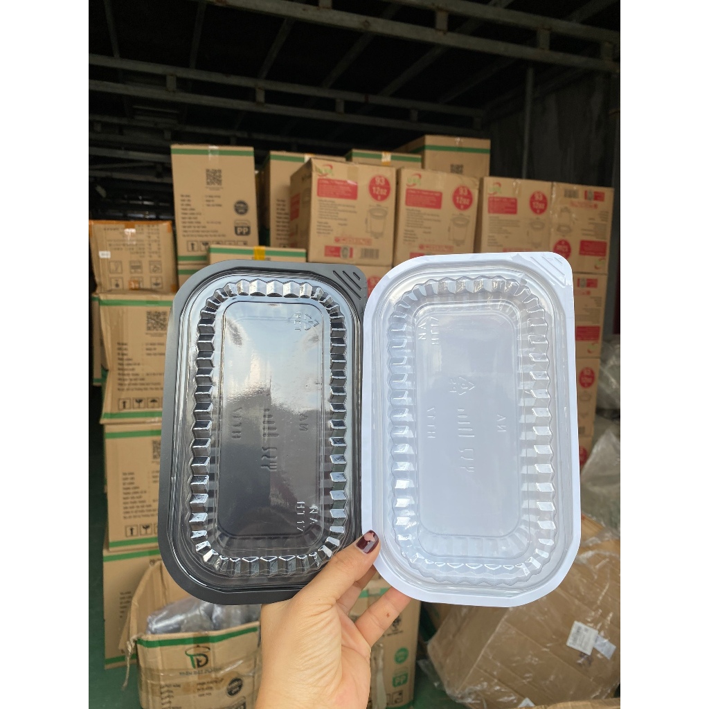Sỉ 1 bao =600 cái hộp nhựa HT17 chịu nhiệt và không chịu nhiệt giá nhà máy