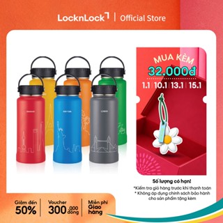  Bình giữ nhiệt Lock&Lock bằng thép không gỉ RigaTumbler 897ml LHC4160  6 màu  