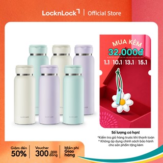  Bình giữ nhiệt Lock&Lock Sling Ring Tumbler 650ml   800ml - LHC4321-22 và Sling Ring Nature Tumbler 650ml LHC4321 
