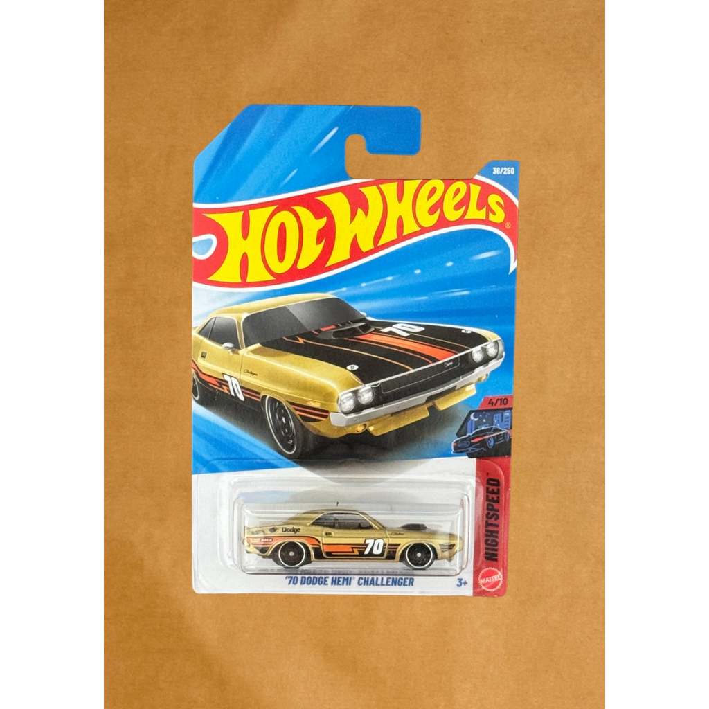 Xe mô hình Hot Wheels '70 Dodge Hemi Challenger