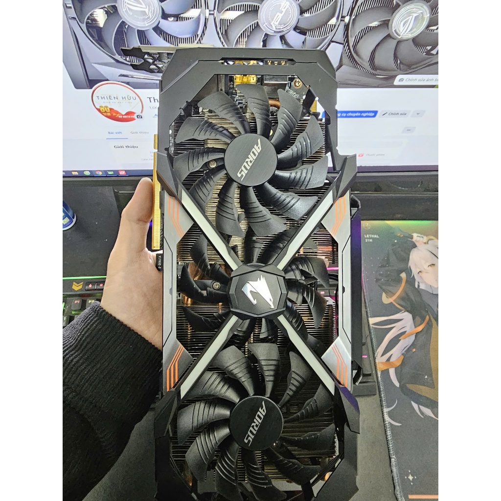 Card màn hình MSI , Asus,Gigabyte,Colorfun,Ino3d,Palit GTX 1060->1080Ti