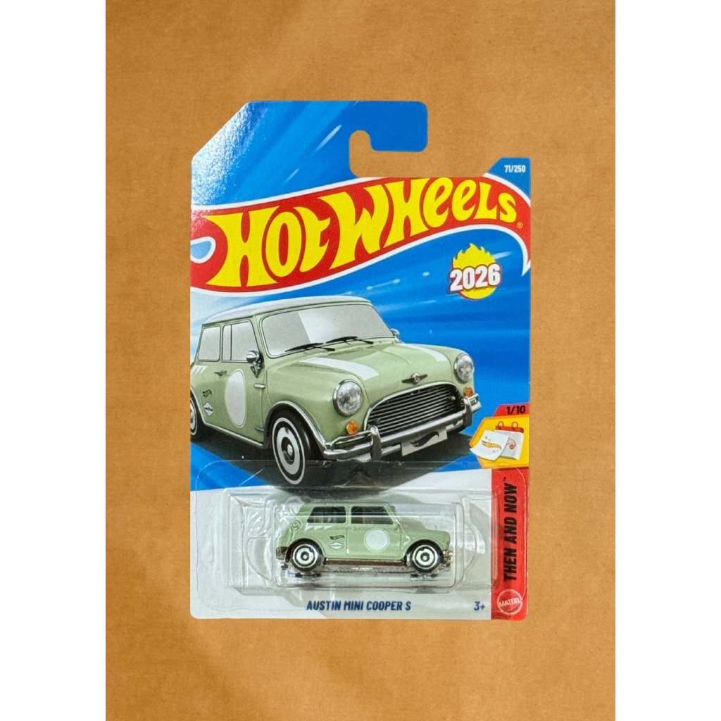 Xe mô hình Hot Wheels Basic Austin Mini Cooper S