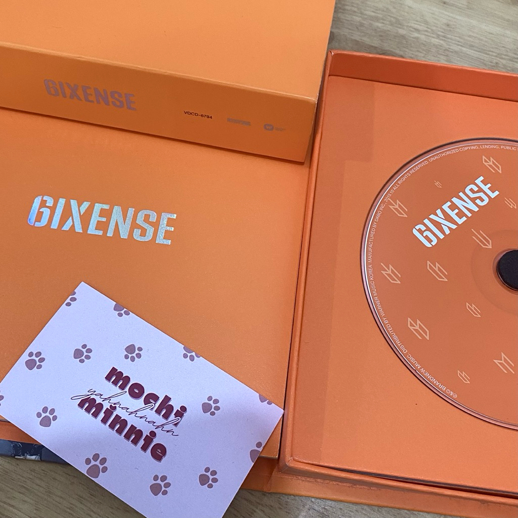 (đọc kĩ mô tả) ab6ix 1st album 6IXENSE • ver SENSE