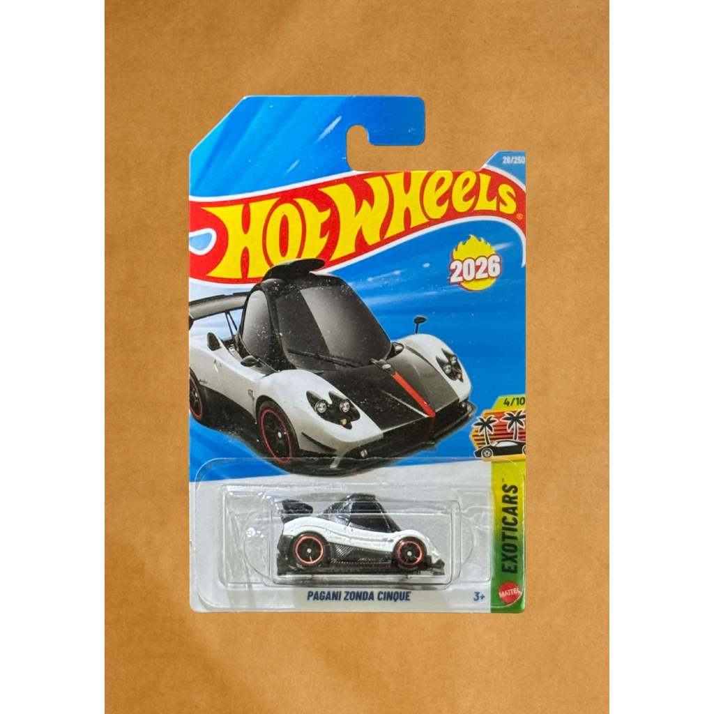 Xe mô hình Hot Wheels Pagani Zonda Cinque