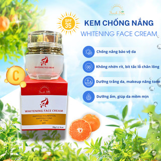 Kem chống nắng Whitening Face Cream hũ lớn 30gr (Phiên bản nâng cấp mới)