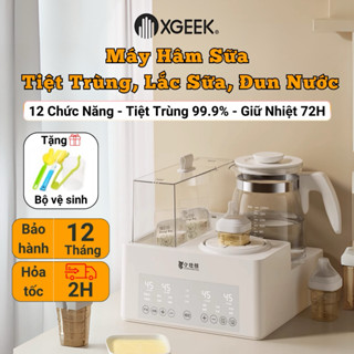  Máy hâm sữa tiệt trùng bình sữa pha sữa và đun nước đa năng XIAOZHUANGXIONG cho bé - Bảo hành 12 tháng 
