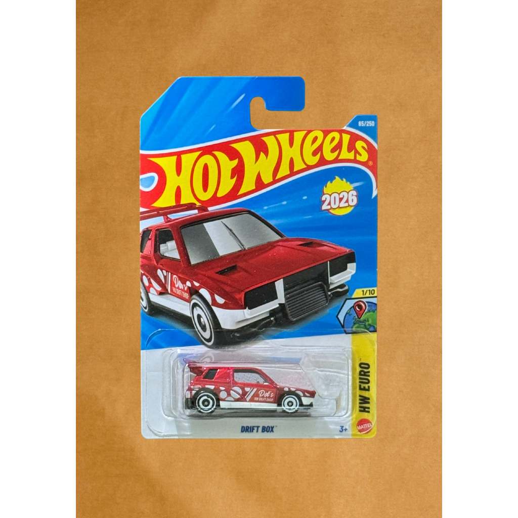 Xe mô hình Hot Wheels Basic Drift Box