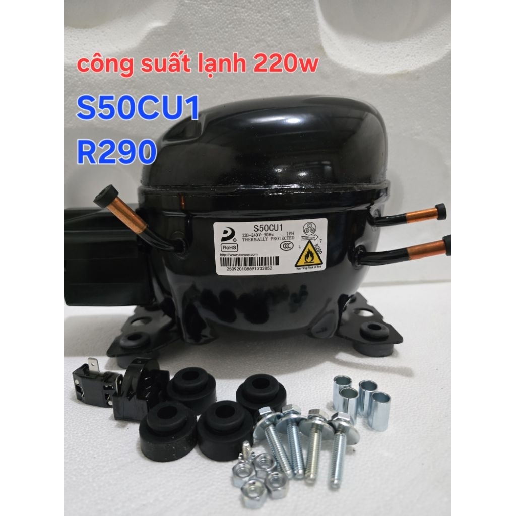 Block tủ lạnh S50CU1 gas r290