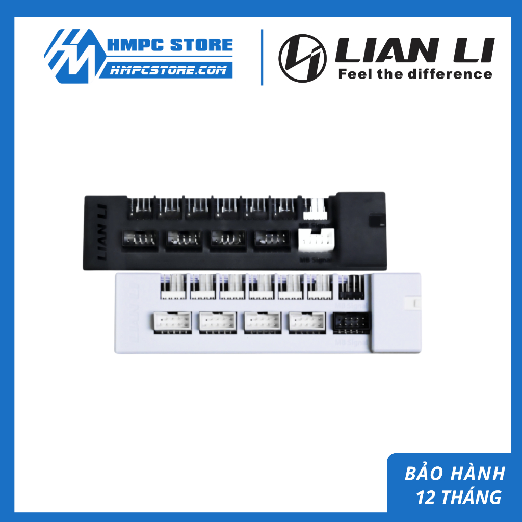 Bộ chia tín hiệu Lian Li EDGE HUB EG-HUB01 –  4 cổng USB 9Pin & 6 cổng 4Pin PWM