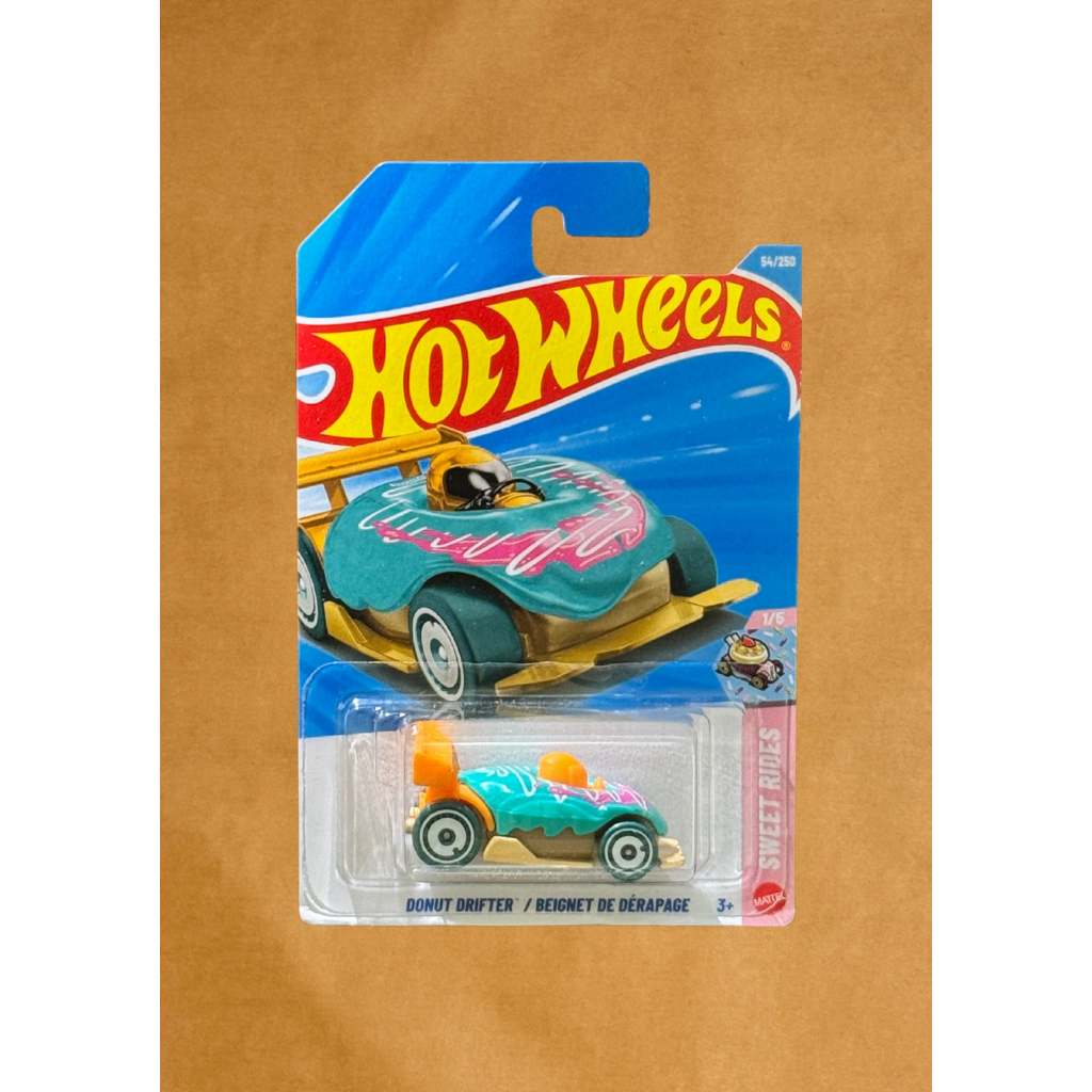Xe mô hình Hot Wheels Basic Donut Drifter / Beignet De Dérapage