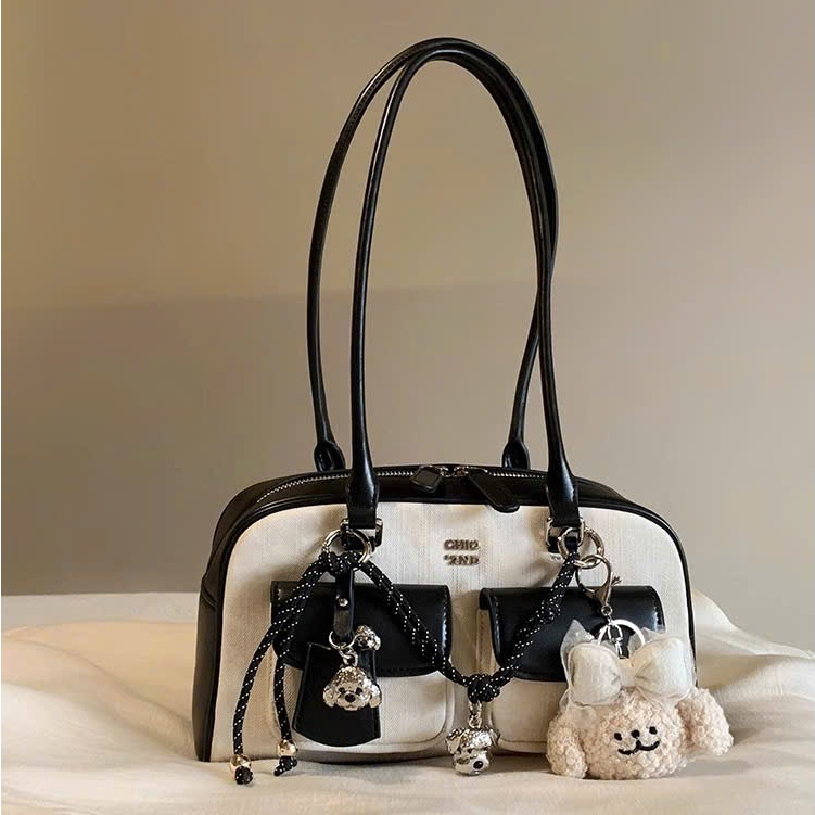 Túi Chio quai cao đeo vai size 29 tặng charm treo túi xinh xắn hàng loại 1 phong cách vintage Hs100#