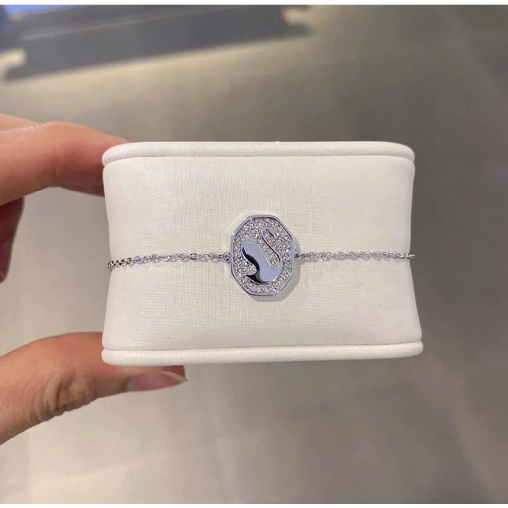 Swarovski - Lắc tay Swarovski 5621099 Bracelet thiên nga màu bạc